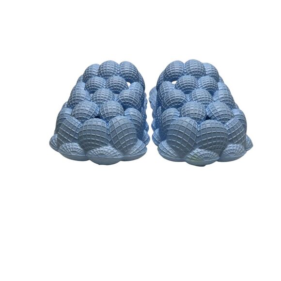 Golf Ball Massage Bubble Slides Slippers Sandals Women’s Size L (9/10) Baby Blue - Picture 4 of 10